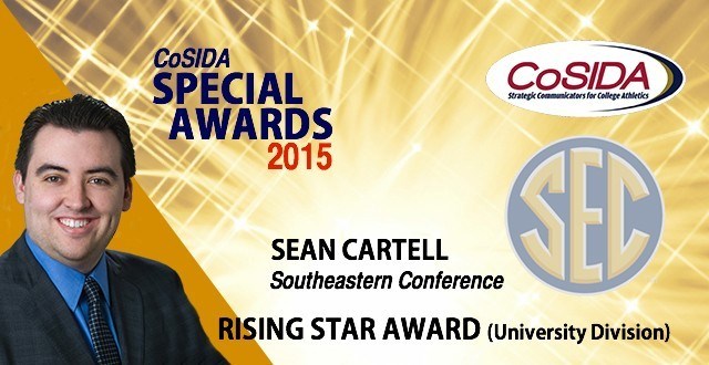 Special Awards Salute: Sean Cartell (SEC), Rising Star Award